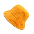 thumbnail image 2 of Womens Solid Color Winter Thermal Windproof Bucket Fisherman Hat For Women For Girls, 2 of 3