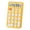 Jaune, variante sur Calculatrice Standard à 12 Chiffres, Grand Écran de Bureau et Boutons, Calculatrice avec Grand Écran LCD pour l'École, la Maison et les Affaires, Mise en Veille Automatique