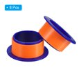 thumbnail image 3 of Unique Bargains Poignée de Rétrécissement 3 Pouces, Distributeur de Pellicule Extensible 8 Pcs Distributeur de Film Extensible Main en Plastique pour Meubles, Violet, 3 of 5