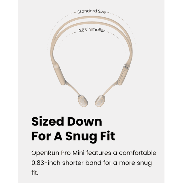 Shokz OpenRun Pro Mini Bone Conduction Open Ear Bluetooth