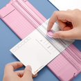 thumbnail image 1 of YIMWNYI Bidirectional Paper Cutter A4 Paper Cutter Handheld Cutting Tool, Efficient Office Paper Trimmer, Versatile Crafting Accessory, Reliable Manual Cutting Machine, Ideal for Crafters, 1 of 6