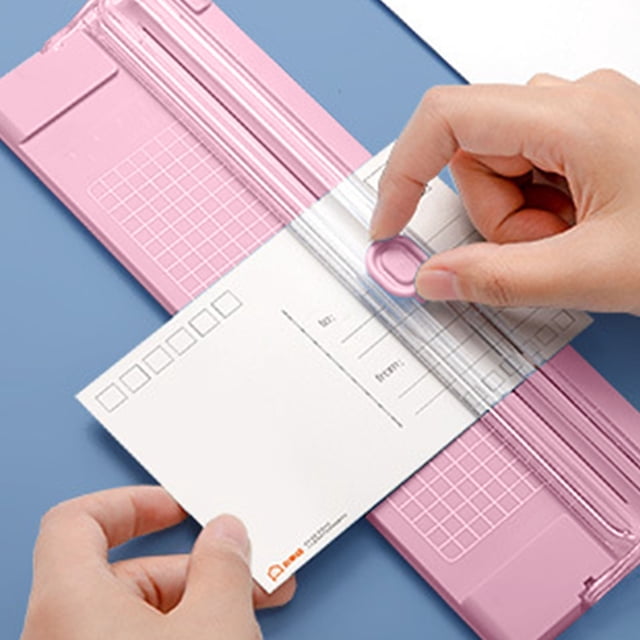 YIMWNYI Bidirectional Paper Cutter A4 Paper Cutter Handheld Cutting Tool, Efficient Office Paper Trimmer, Versatile Crafting Accessory, Reliable Manual Cutting Machine, Ideal for Crafters