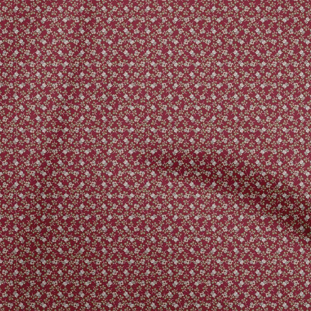 oneOone Rayon Maroon Fabric Animal Sewing Craft Projects Fabric Prints By Yard 56 Inch Wide