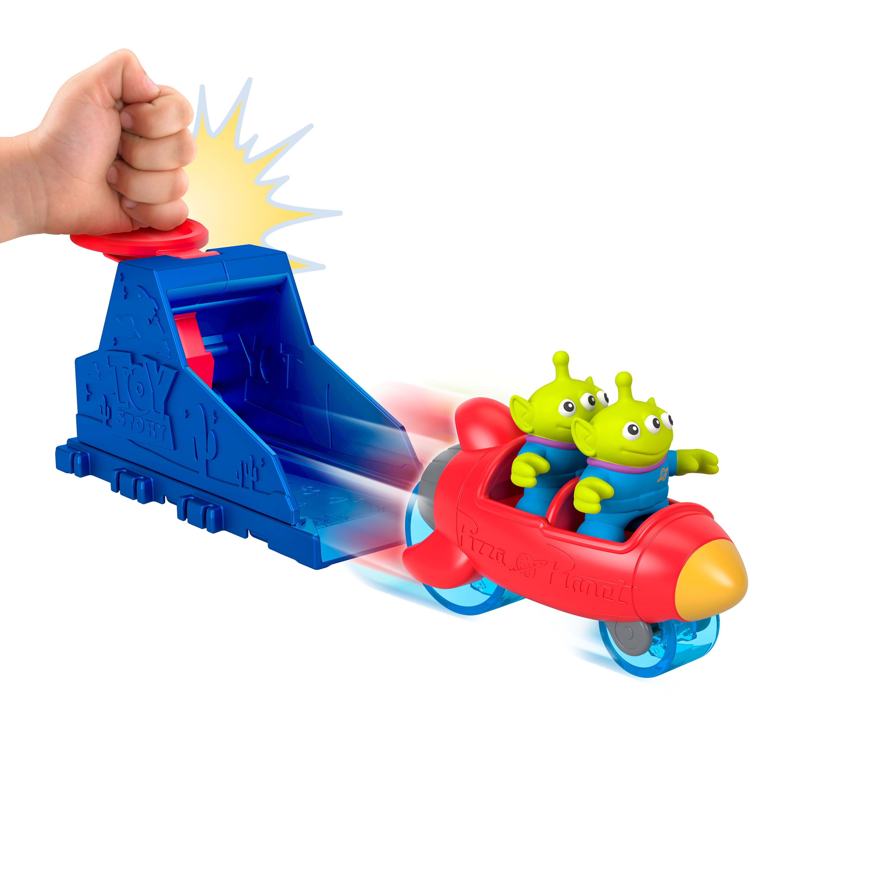 Imaginext Coffret lanceur inspiré de Toy Story, Figurines Alien