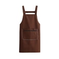 thumbnail image 2 of Chmadoxn Kitchen Gadgets, Kitchen Accessories, Kitchen Apron Multiple Colors Available Waterproofs And Oil Proof Washable Dirt Resistants Suitable For Kitchen Baking Room Polyester Apron, 2 of 6