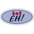 thumbnail image 1 of 9" Canada Eh! Pride Flag Vinyl Sticker, 1 of 1