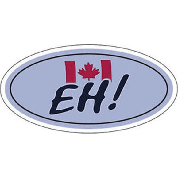 9" Canada Eh! Pride Flag Vinyl Sticker