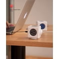 thumbnail image 2 of "PowerCube USB Extra Étendu, Parasurtenseur, Adaptateur de Prise Électrique, Rallonge de 5 Pieds, Multiprise avec 4 Prises et Double Port USB, Bleu", 2 of 7