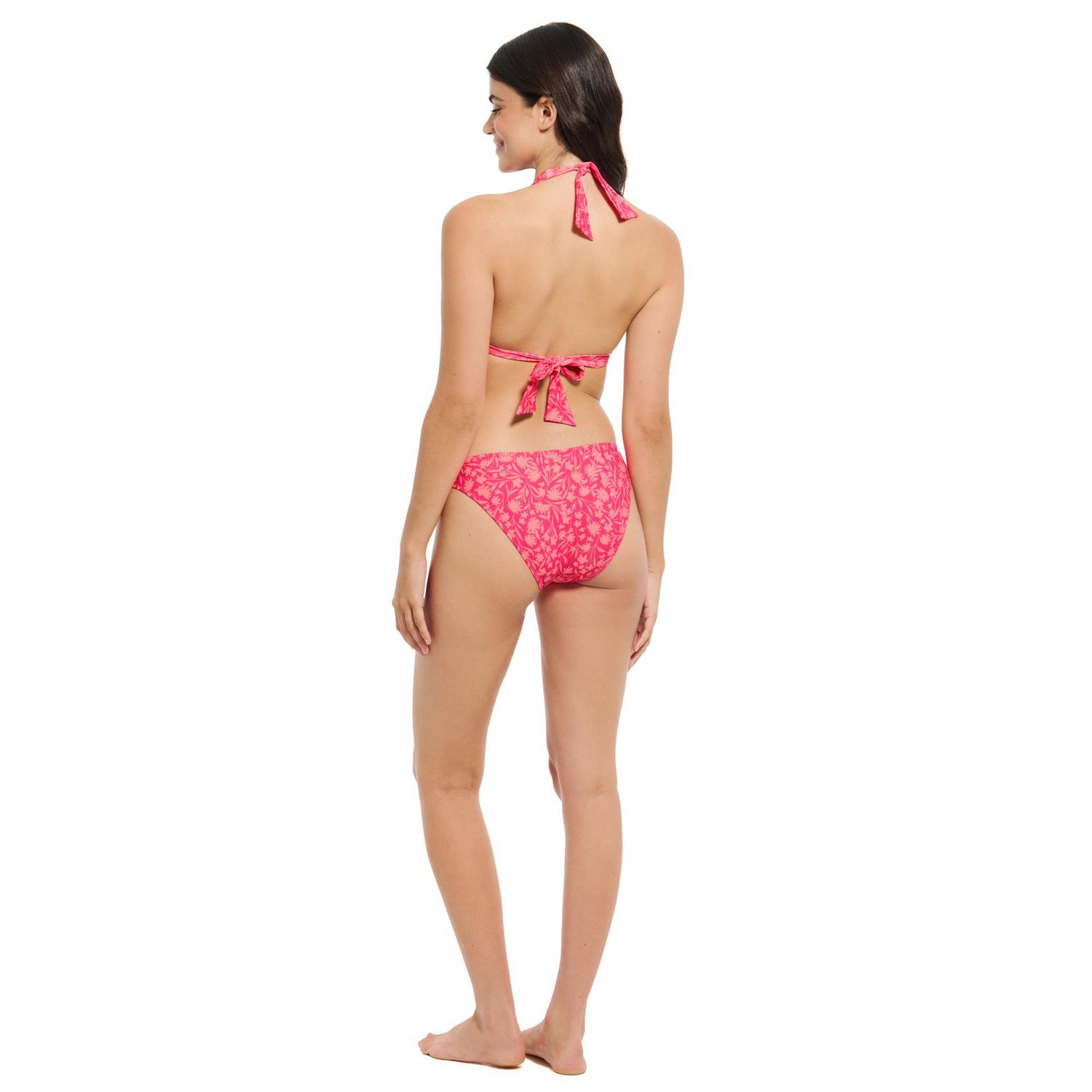 Summer Flirtt Haut de bikini triangle noir à licou pour femme