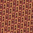 thumbnail image 1 of Ahgly Company Tapis d'Intérieur Lavable à la Machine, Carré, Transitionnel, Orange, Tapis de Zone, 6 Pieds Carré, 1 of 7