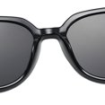 thumbnail image 4 of TIEVOSA Lunettes de Soleil Polarisées Carrées Classiques pour Femmes et Hommes Rétro Tendance Lunettes de Soleil (Noir), 4 of 6