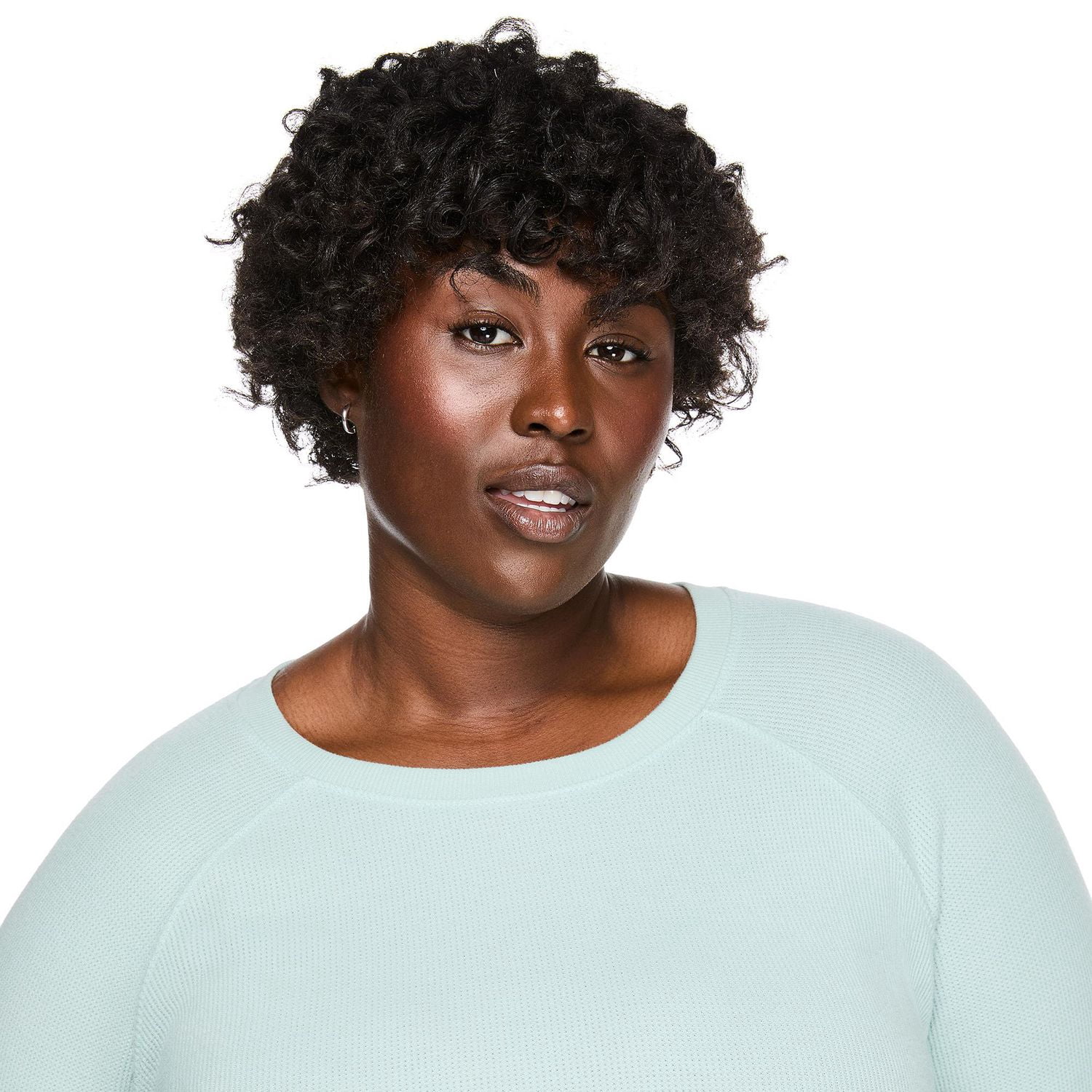 George Women's Plus Long-Sleeve Raglan Sleep T-Shirt
