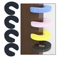thumbnail image 4 of GUOOL Pack 4 Soft Door Stopper Finger Baby Children Universal black, 4 of 9