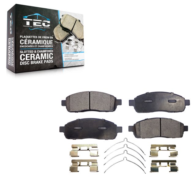 TEC Front Ceramic Disc Brake Pads TEC-1083 for Car Ford F-150 Lincoln Mark LT