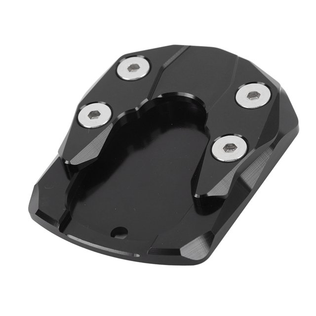 Motorcycle Kickstand Extension Plate, Aluminum Alloy Motorcycle Kickstand Extender Foot Side Stand Extension Foot Pad Support Plate for XMAX 125 250 300