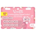 thumbnail image 3 of Venus ComfortGlide White Tea Women's Razor Blades, with Built-in Shave Gel Bars, 8 Razor Blade Refills, 3 of 15