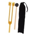 thumbnail image 1 of Milaget Tuning Fork Aluminum Alloy Practical Durability Premium Portable with Mallet Gold, 1 of 9