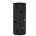 thumbnail image 4 of vidaXL Umbrella Stand Umbrellas Steel Black, 4 of 4
