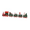thumbnail image 1 of Christmas Smowman Bear Train Model Desktop Ornament Kids Toy  Holiday Gift, 1 of 6