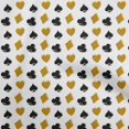 thumbnail image 1 of oneOone Velvet Brown Fabric Poker Card Craft Projects Decor Fabric Printed By The Yard 58 Inch Wide, 1 of 4