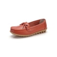 thumbnail image 3 of MAWCLOS Ladies Moccasins Comfort Nursing Shoes Slip On Resistant Loafers Bow Work Boat Shoe Orange 7, 3 of 3