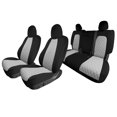 thumbnail image 1 of FH Group Waterproof Neoprene Custom Fit Car Seat Covers for 2020-2024 Tesla Model Y, Gray, 1 of 10