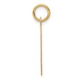 thumbnail image 2 of Diamond2Deal 14K Yellow Gold Letter Initial Charm Pendant for Women, 2 of 6