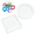 thumbnail image 1 of Coofit 2PCS Resin Silicone Mold Creative Casting Mold Resin Art Mold for DIY Ashtray, 1 of 10