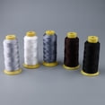 thumbnail image 2 of veasfak 200Meters Bonded Nylon Thread for Stitching Clothes Craft Tent Coffee, 2 of 2