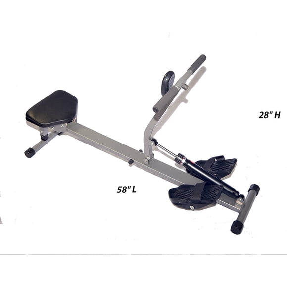 X Factor Rowing Machine Pro Rower Glider 12 Hydraulic Levels Exercise Workout Home Gym Fitness Machine