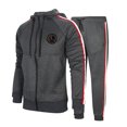 thumbnail image 1 of Men's Casual Tracksuit Set Long Sleeve Full-Zip Running Jogging Athletic Sweat Suits, 1 of 9