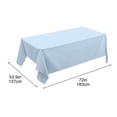thumbnail image 3 of sdhkgrrt under $5 Disposable Tablecloth, Large Plastic Rectangle Table Cover,137x183cm Disposable Tablecloth,Wipe Clean Party Tablecloth Covers,Heavy Duty Plastic Table Protection, 3 of 7