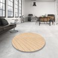 thumbnail image 4 of Ahgly Tapis d'Intérieur Lavable en Machine Carré Transitionnel Blond Doré Or, 3 Pieds Carré, 4 of 7