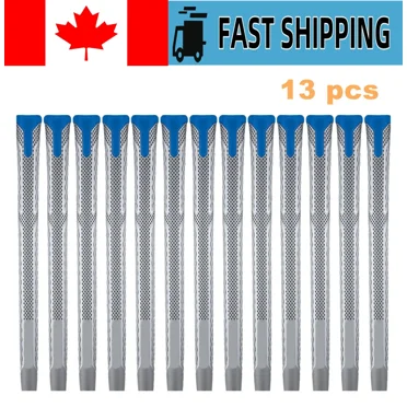 13PCS Rubber Non-Slip Golf Grip Golf Club Grip Golf Grip Midsize Grey