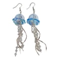 thumbnail image 1 of Boucles d'Oreilles pour Femmes Boucles Pendantes en Résine Transparente Boucles d'Oreilles Pendantes Faites à la Main Bohème Frange Transparente Bijou Statement - Artisanat et Conception Légère, 1 of 4