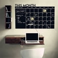 thumbnail image 4 of DPTALR 60x92 Month Plan Calendar Chalkboard Blackboard Vinyl Wall Sticker, 4 of 7