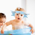 thumbnail image 2 of Shisuyan Goldfish Pattern Baby Adjustable Shampoo Shower Bathing Protect Wash Hair Shield Hat with Ear Protection Pads, 2 of 9
