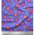 thumbnail image 1 of Soimoi Cotton Cambric Fabric Flower Artistic Fabric Prints by Yard 56 Inch Wide, 1 of 3