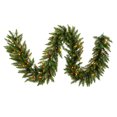 thumbnail image 1 of Vickerman Guirlande de Noël Artificielle Pré-Éclairée 14 Pouces, Verte, 1 of 3