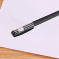 thumbnail image 4 of Frosted Needle Tip Gel Pen Black Ink Fine Point Writing Pen School Office Exam Student Use Smooth Ink Ballpoint Pen Business Notes Plastic F-759 Black, 4 of 6