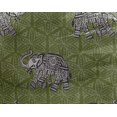 thumbnail image 4 of oneOone Tissu Viscose Georgette Imprimé Éléphant Tissu BTY 42 Pouces de Large, 4 of 4
