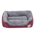 thumbnail image 1 of LSLJS Dog Bed Medium Warm Soft Comfortable Pet Bed Sofa for Medium Dogs Cats Small Pe, 1 of 2