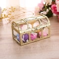thumbnail image 2 of EIMELI Vintage Transparent Storage Box Candy Trinket Jewelry Holder Organizer Container, 2 of 8