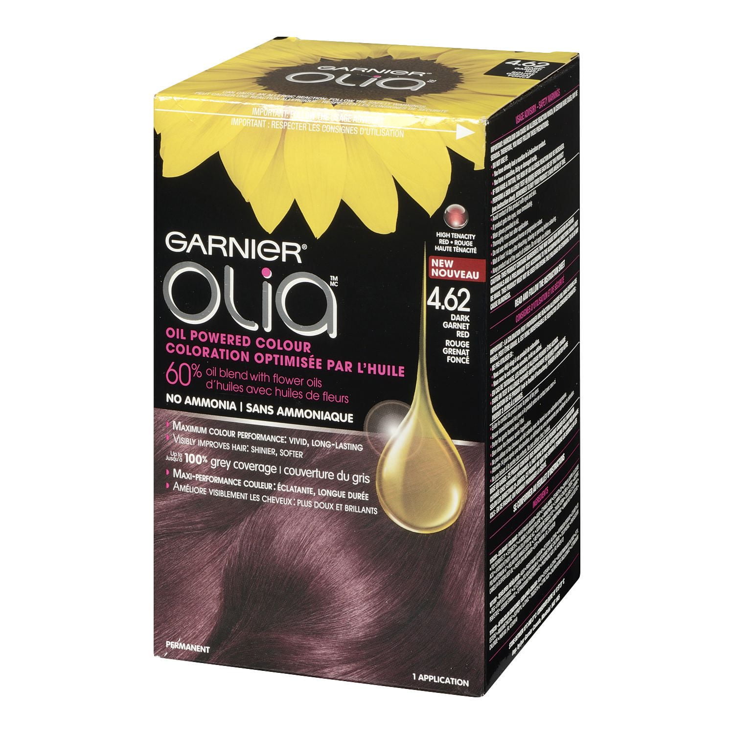 Garnier Olia Coloration Capillaire Permanente Optimisée par l'Huile Sans Ammoniaque