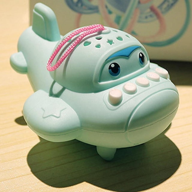 XZNGL Boîte à Musique d'Éveil, Jouets Avion Miniature à Projection, Jouets Musicaux Multifonctions Télécommandés