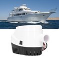 thumbnail image 1 of Aramox Auto Bilge Pump, 12V 1100GPH Automatic Submersible Boat Bilge Water Pump High Efficiency Built-In Float Switch, 1 of 8