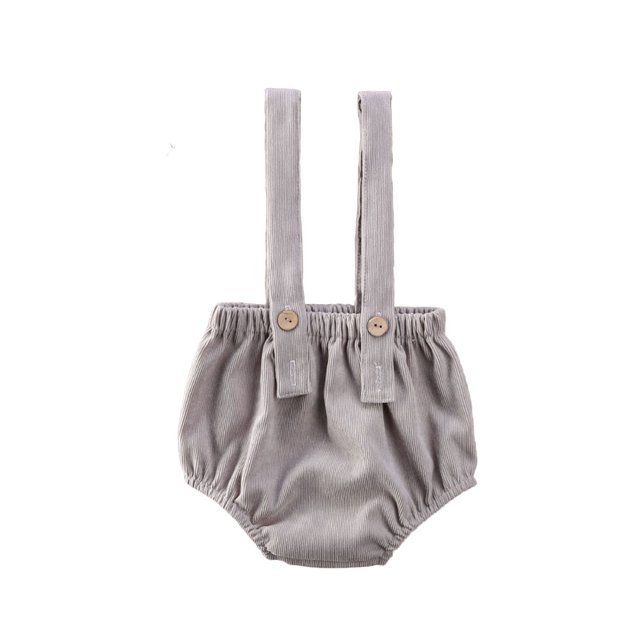 EYIIYE Salopette Bébé Shorts en Velours Côtelé