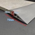 thumbnail image 1 of 1m Floor transition edge strips, carpet edge strips plastic floor edge strips, 1 of 8
