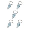 thumbnail image 1 of Dalazy Spring Loaded Index Plunger with Convenient Ring Pull Reliable Locking Mechanism M6-4 Galvanized Steel 5Set, 1 of 1