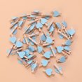 thumbnail image 4 of Miangastore 50pcs Love Wood Clips Beautiful Small Fixation Clips for Photo Painting (Blue), 4 of 9